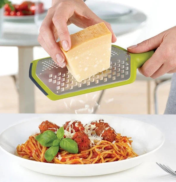 Twist Grater Coarse & Fine for versatile grating, durable design – available at Keans Claremorris.