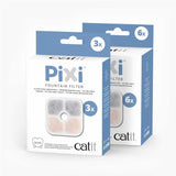 Catit Pixi Fountain Filter 3-pack cleans, softens water, removes debris & odors for healthy cats | Keans Claremorris