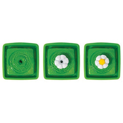 Catit 2.0 Mini Flower Fountain 1.5L pet water fountain for cats, available at Keans Claremorris