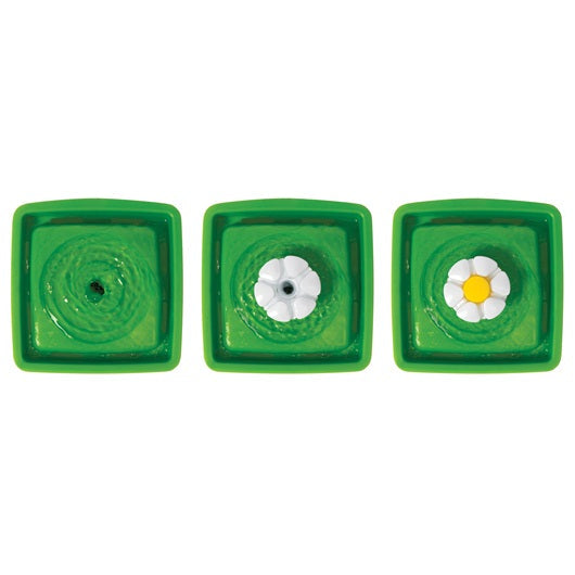 Catit 2.0 Mini Flower Fountain 1.5L pet water fountain for cats, available at Keans Claremorris