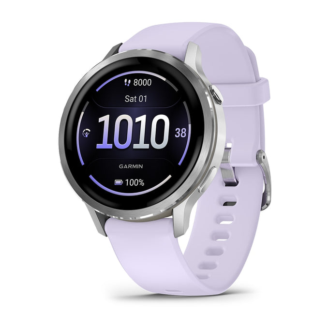 Garmin Venu 4 (41Mm), Gray With Silver| 49-GAR-010-03013-01 - Image 1