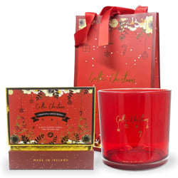 Celtic Candle 4 Wick Cinnamon Candle Incl Bag