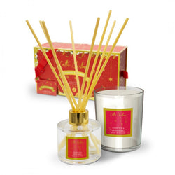 Gift Box Mini Cinnamon And Winter Berry Candle