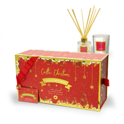 Gift Box Mini Cinnamon And Winter Berry Candle