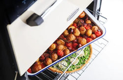 Rangemaster CLA60ECCR/C 128110 Classic 60cm Ceramic Cooker - CREAM/CHROME