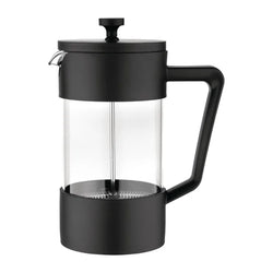 6 Cup Matt Black Plastic Cafetiere, 1L Capacity, Polypropylene & Glass, 215x100mm – Keans Claremorris