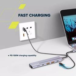 Canyon 6 Ports USB-C HUB DS-17