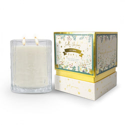 Celtic Candle Double Wick Christmas Cosy Fireside