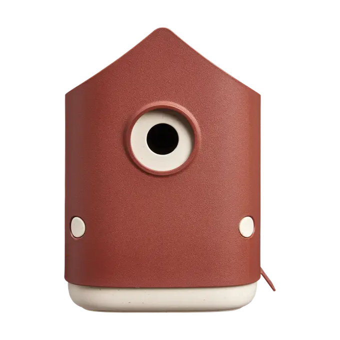 Cosy Bird House 18cm Tuscan Red - Image 1