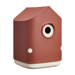 Cosy Bird House 18cm Tuscan Red
