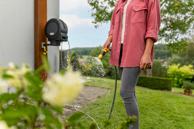 Karcher HBX 4.20 Automatic Hose Box 20M, durable garden hose reel, Keans Claremorris