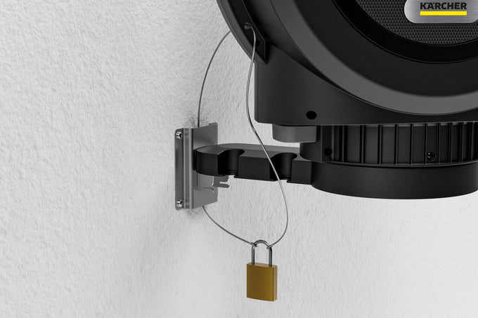 Karcher HBX 4.20 Automatic Hose Box 20M, durable garden hose reel, Keans Claremorris store.