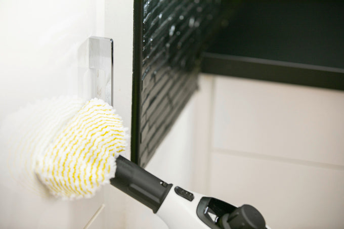 Karcher SC1 EasyFix White steam cleaner for home cleaning, efficient and compact - available at Keans Claremorris