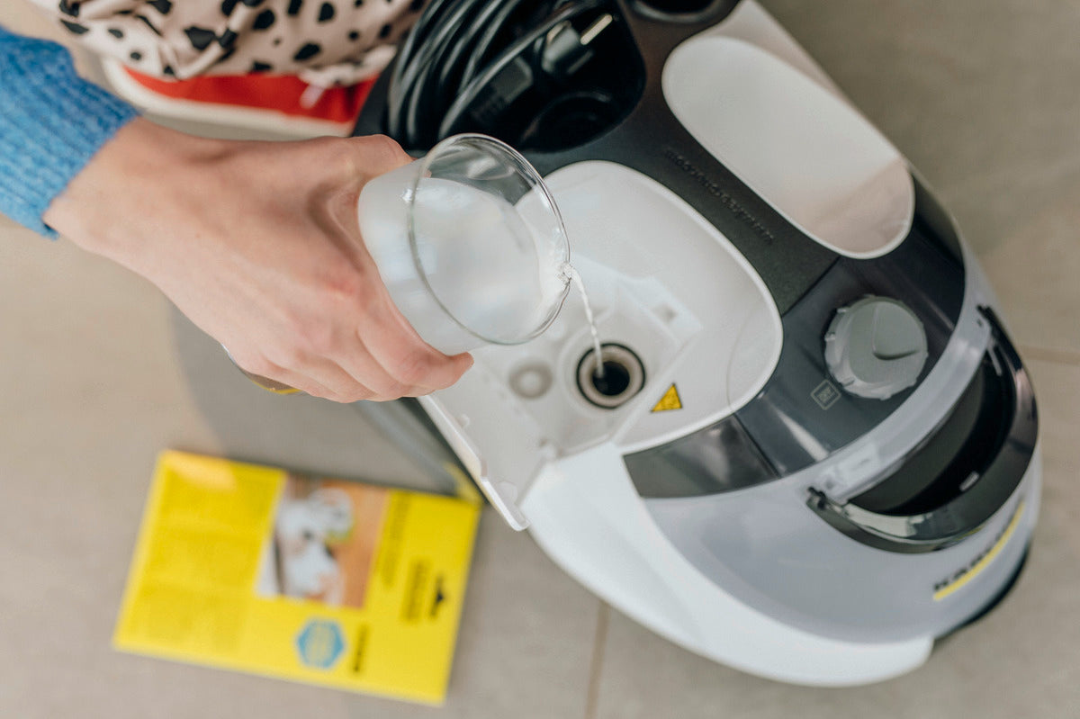 Karcher Descaling Powder RM 511, 6 x 17g packs, effective cleaning, available at Keans Claremorris