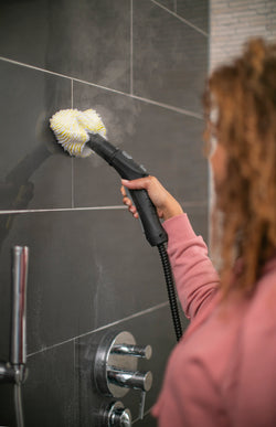 Karcher SC2 EasyFix White steam cleaner with EasyFix system, powerful cleaning – available at Keans Claremorris