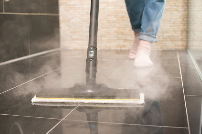 Karcher SC1 EasyFix White steam cleaner for home cleaning, available at Keans Claremorris store.