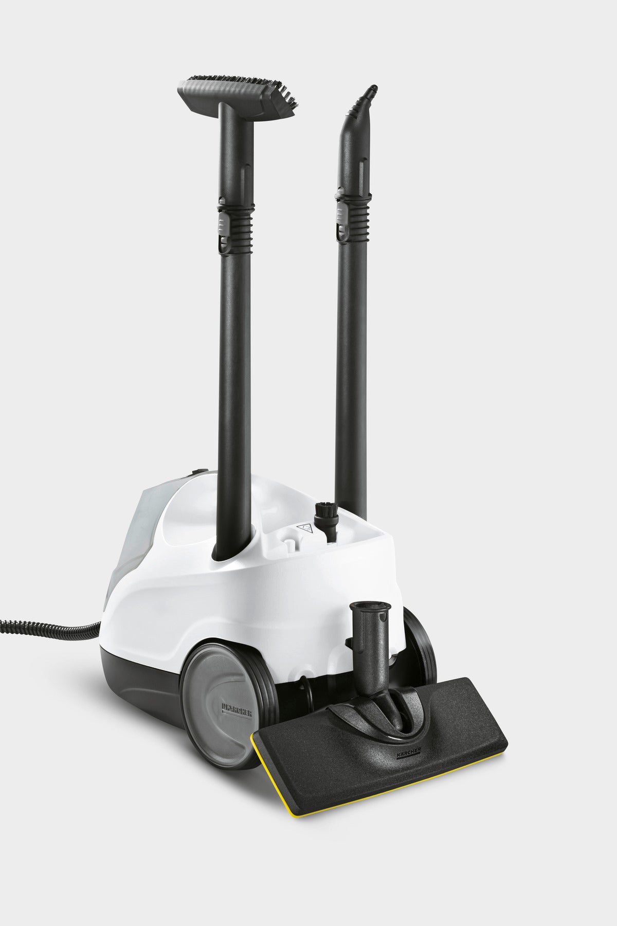 Karcher SC4 EasyFix White steam cleaner with easy fix system – available at Keans Claremorris store