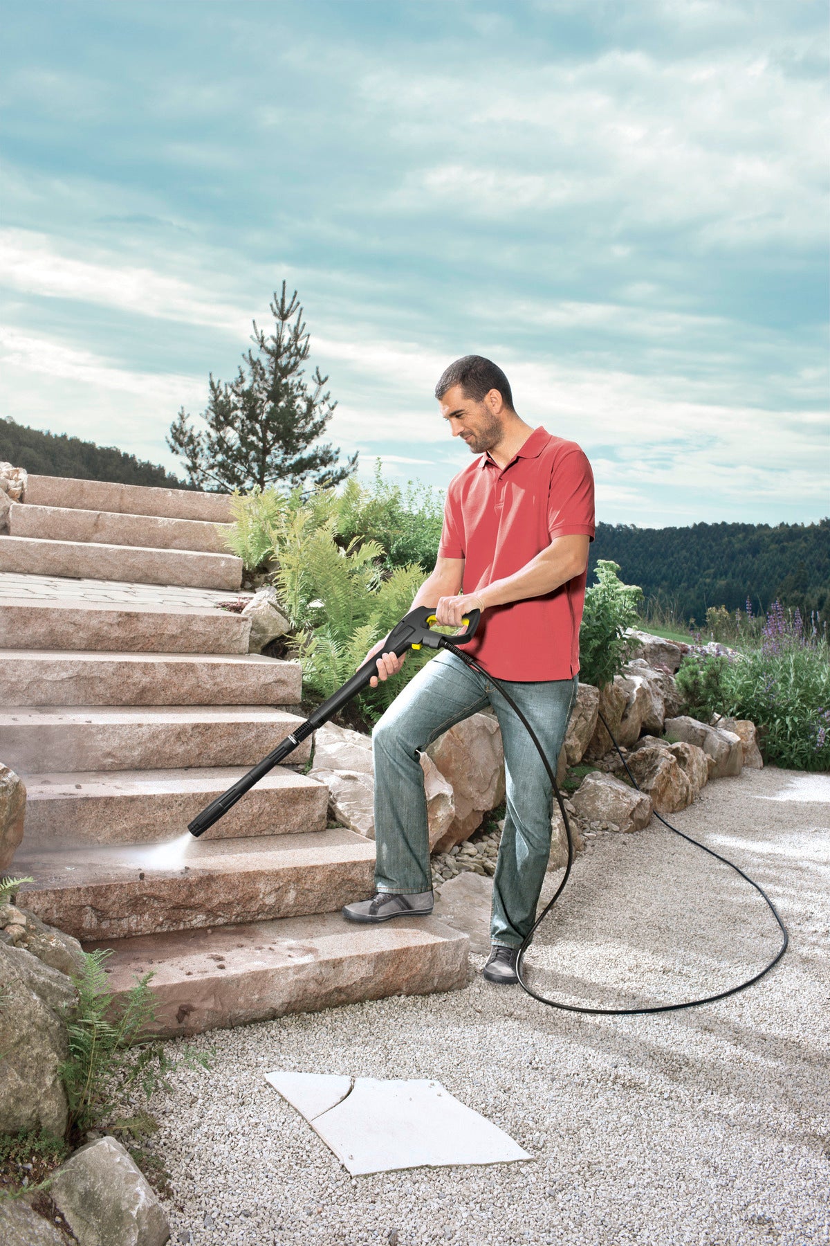 Karcher High Pressure Washer K 7 Power Flex with flexible hose, powerful cleaning – available at Keans Claremorris
