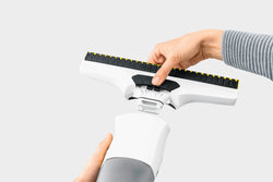 Karcher WV6 Plus Window Vac White cordless cleaner for streak-free windows, available at Keans Claremorris.