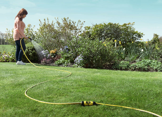 Karcher 2 Way Connector 2.645-008.0 for pressure washers, durable design | Available at Keans Claremorris