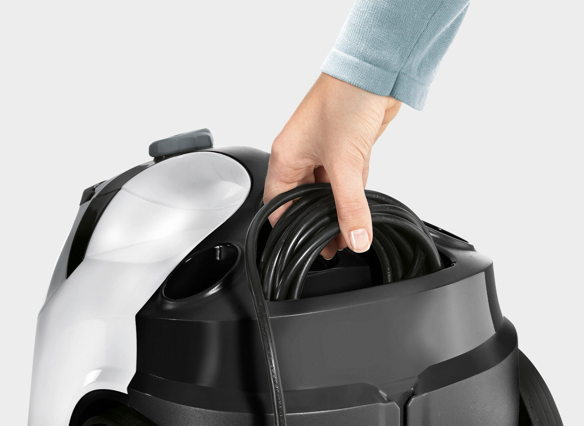 Karcher SC5 EasyFix white steam cleaner with EasyFix system – powerful cleaning, available at Keans Claremorris.