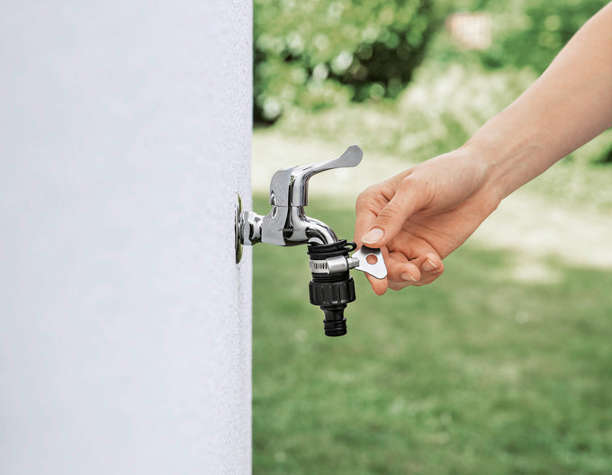 Karcher Outdoor Tap Adaptor 2.645-256.0 for garden hoses, durable connector | Available at Keans Claremorris