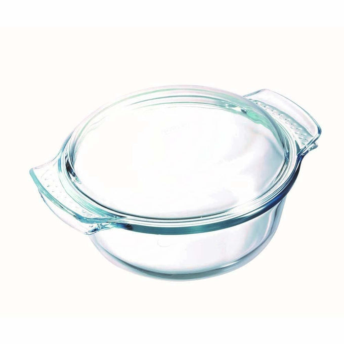Pyrex 3.7L borosilicate glass casserole with 1.4L lid, oven to freezer safe, microwave and dishwasher friendly – Keans
