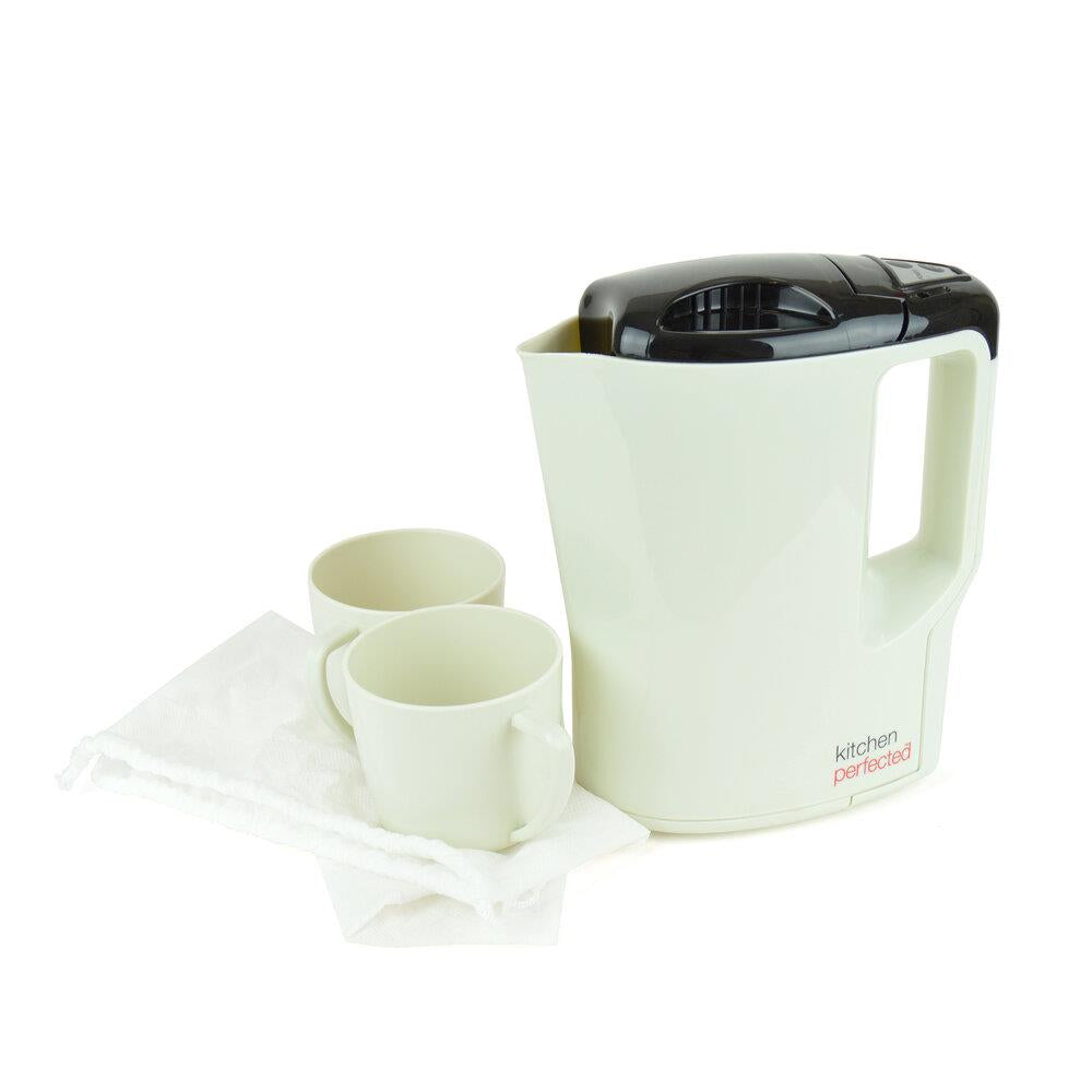 Lloytron Dual Voltage Travel Kettle 0.9L with boil dry protection, auto shut-off, stainless steel element – Keans Claremorris