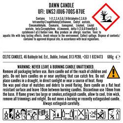 Lumiere Range - Single Wick 34cl Candle - Dawn (Aube)