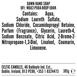 Lumiere Range - 250ml Natural Soap Dawn (Aube)