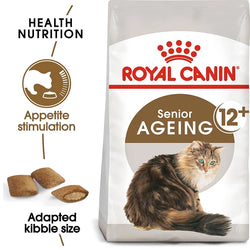 Royal Canin Senior Cat Ageing 12+ Dry Food 2kg – Nutritional Support for Older Cats | Available at Keans Claremorris