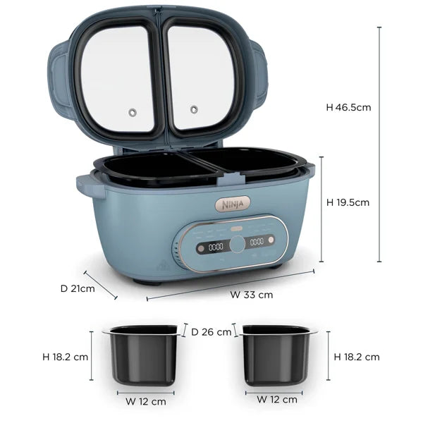 Ninja Multipot 10-In-1 Multi-Cooker – Glacier Blue | MZ1000UKBL6 - Image 3