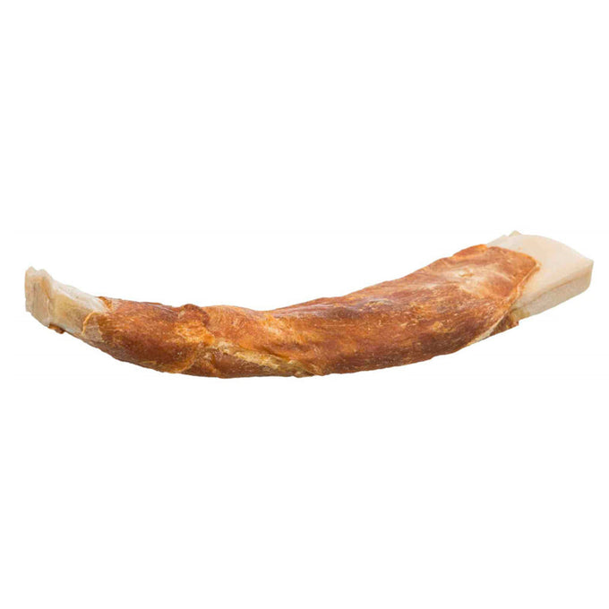 Denta Fun Duck Chewing Barbecue Ribs 110g, tough rawhide with duck coating, supports dental health, gluten-free, Keans