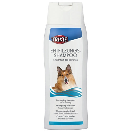 Trixie Detangling Shampoo 250ml for long-haired dogs, eases combing and detangles knots - Keans Claremorris