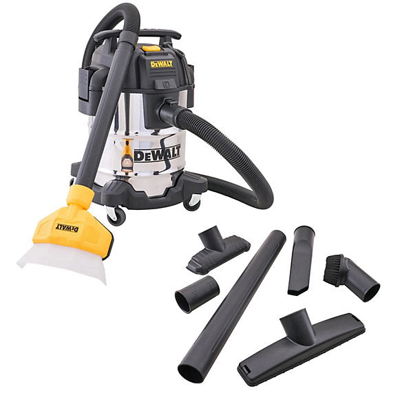 dewalt wet and dry vacuum with accessories