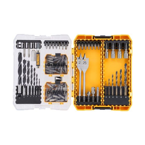 DeWalt DT70784-QZ TOUGHCASE Black Gold Speed Drill Bits 100 Pcs - Durable, High Performance | Keans Claremorris