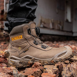DeWalt Lander Premium Safety Boots Stone