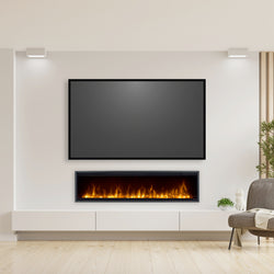 Dimplex Ignite Evolve 60", Frameless with Edge to Edge Frame