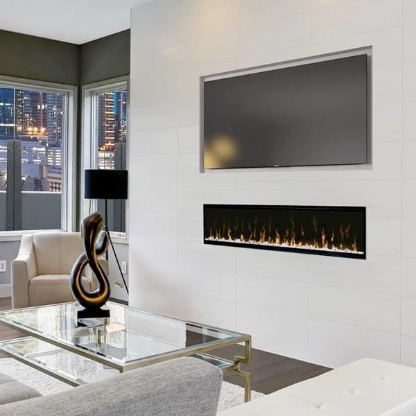 Dimplex Ignite Evolve 60", Frameless with Edge to Edge Frame - Image 1