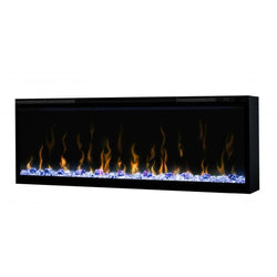 Dimplex 50" Ignite Frameless Electric Fireplace with realistic flames, sleek design - available at Keans Claremorris.
