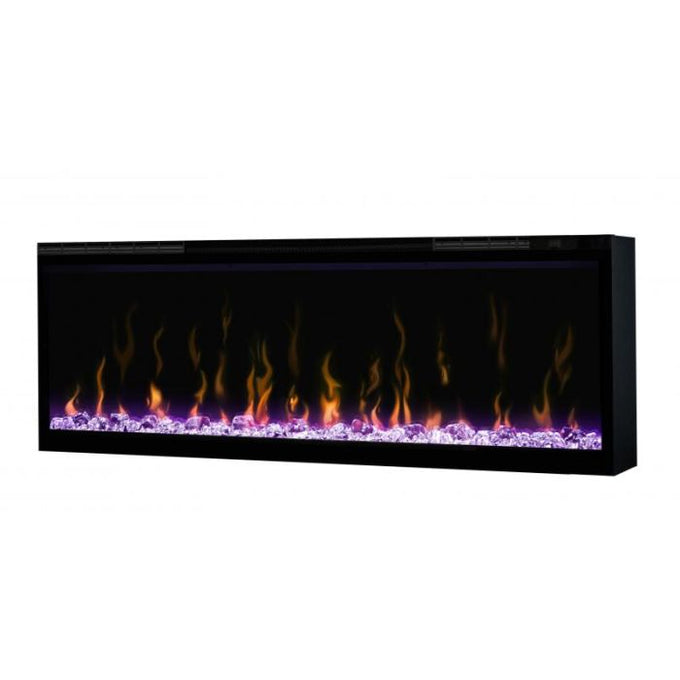 Dimplex 50" Ignite Frameless Electric Fireplace with realistic flames, sleek design - available at Keans Claremorris