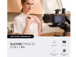 Dji Mic Mini 2S (1 Tx + 1 Rx)| CP.RN.00000556.01