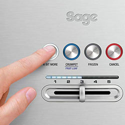 Sage Bit More 4 Slice Toaster Brushed Stainless | BTA730UK
