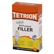 Tetrion All Purpose Powder Filler 500g, water-resistant, smooth finish, interior/exterior use – Keans Claremorris