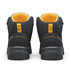 Snickers Solid Gear Essence Mid S3S black work shoes, size 42/8, durable safety footwear – Keans Claremorris