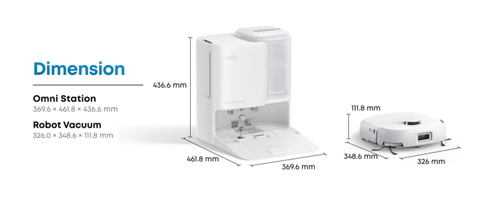 Eufy Robot Vacuum Omni E25 White | T2353V21 - Image 6