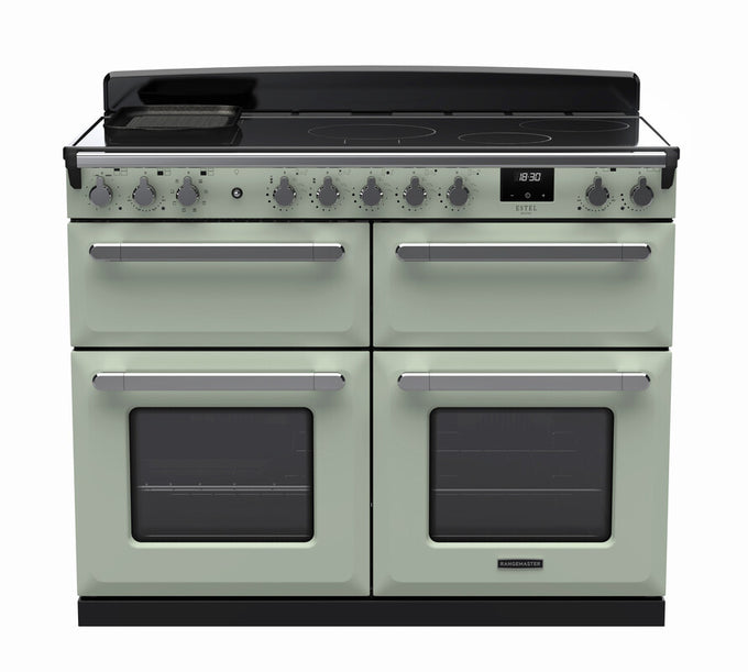 Rangemaster Induction Estel Deluxe 110cm Slow Cook Oven Chrome Trim - Image 7