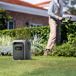 EcoFlow DELTA 3 portable power station 1536Wh capacity, 1800W output, 500W solar input - Keans Claremorris