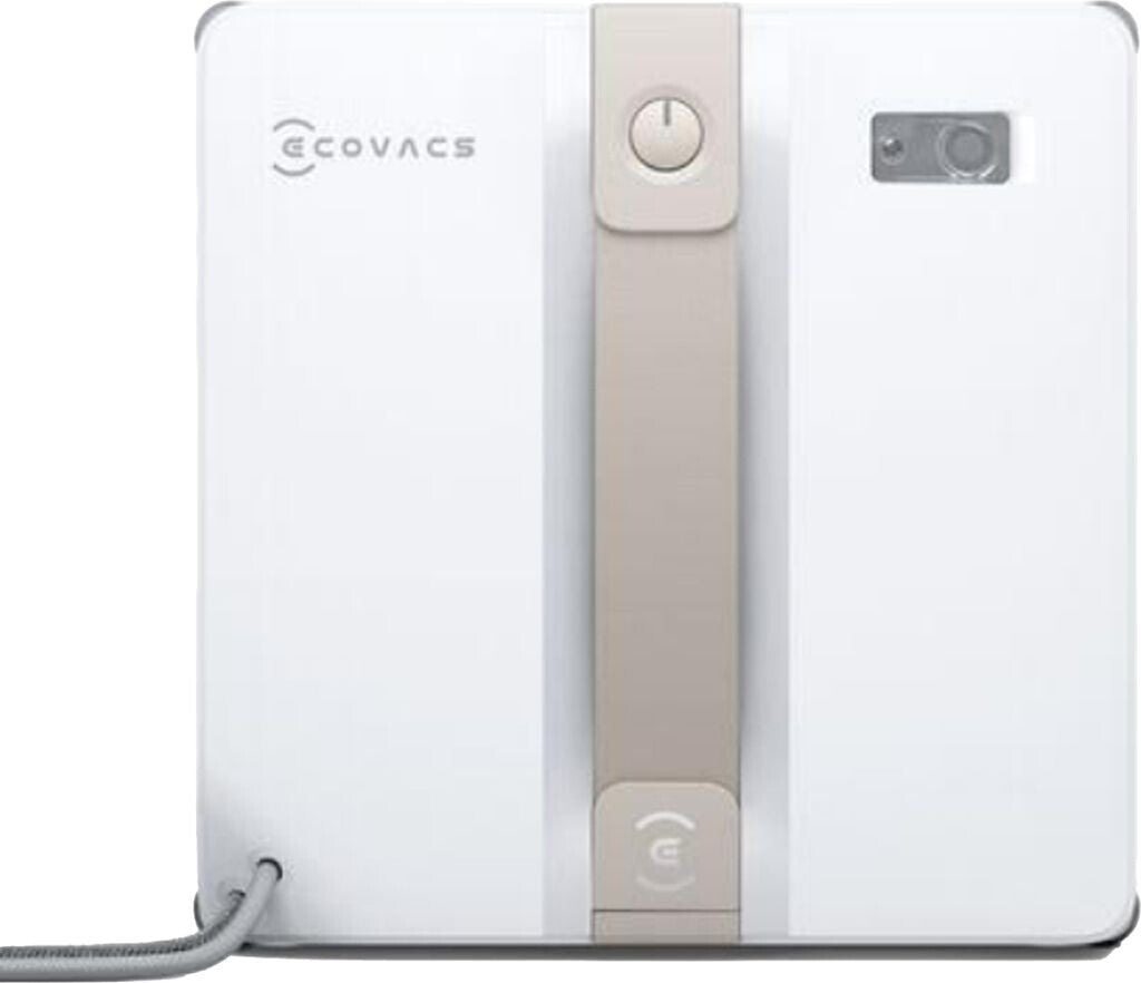 Ecovacs Winbot Mini Eu beige window cleaning robot with central beige handle and power button