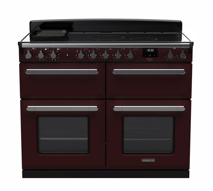 Rangemaster Induction Estel Deluxe 110cm Slow Cook Oven Chrome Trim - Image 4